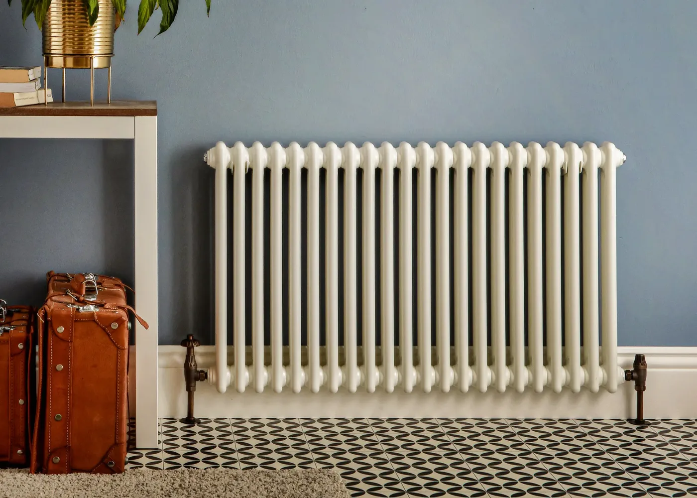 Central heating radiator in a rented home